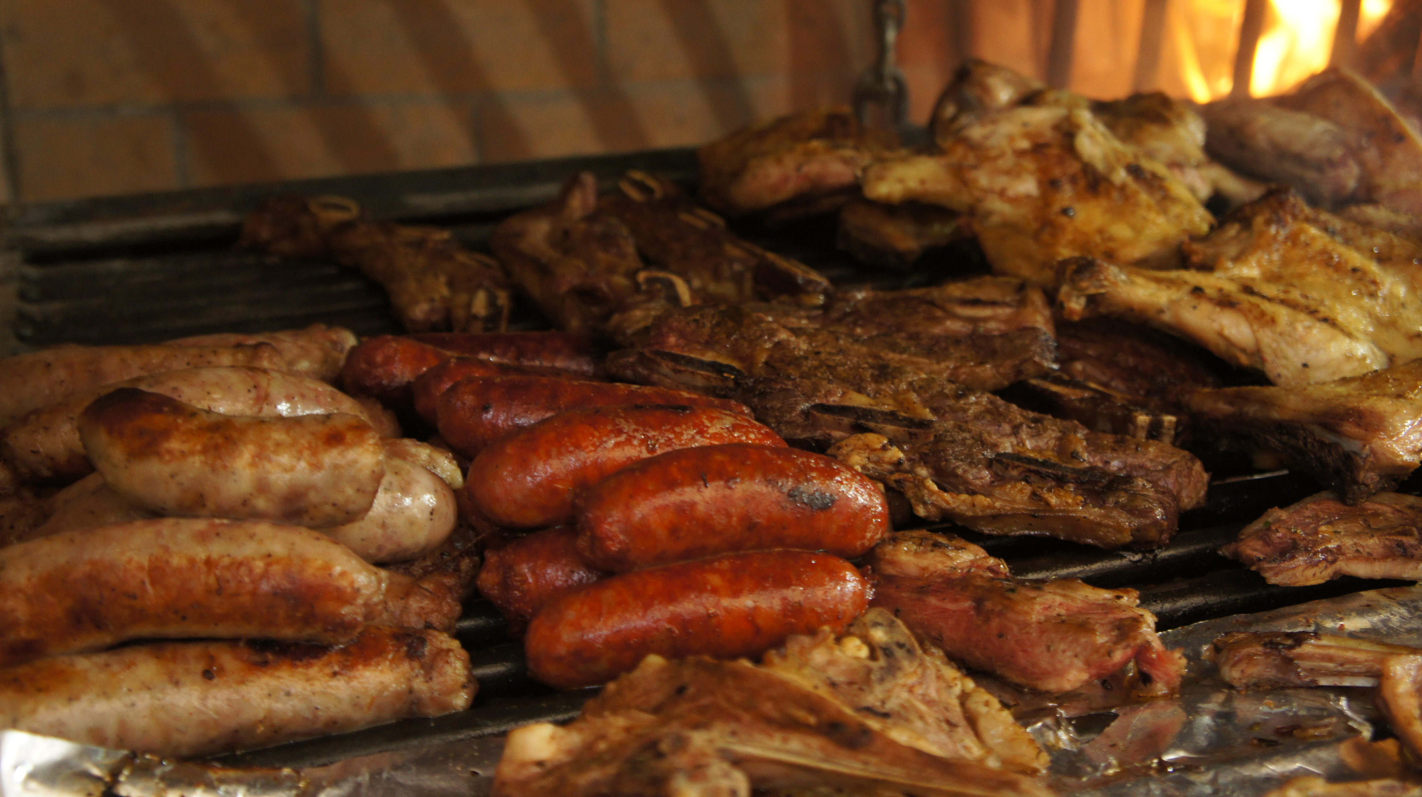 Carne a la parrilla